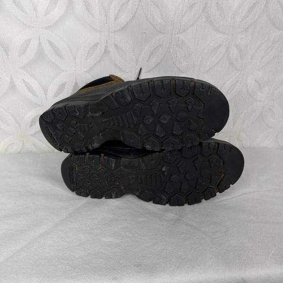 Clarks Women's Genette Vista Boot Size 9 Block Heel Shootie Burgundy Leather - Picture 7 of 8